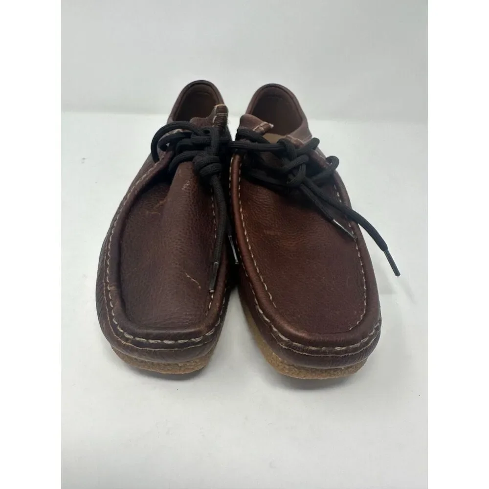 Clarks  size 10.5 Originals Shacre II Run Tan Tumbled Leather 26159431 NEW